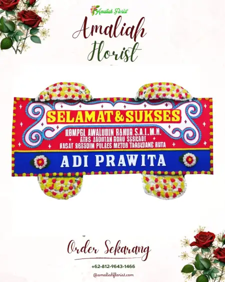 Papan Bunga Ucapan Selamat Sekarmojo